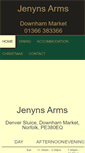 Mobile Screenshot of jenynsarms.com